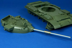 RB Model 35B100 105mm M68 Barrel for Ti-67 Tiran 1/35 – immagine 3