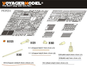 Voyager Model PE35211 WWII German Pz.Kpfw.IV Ausf.J for TAMIYA 35181 1/35 – zdjęcie 2