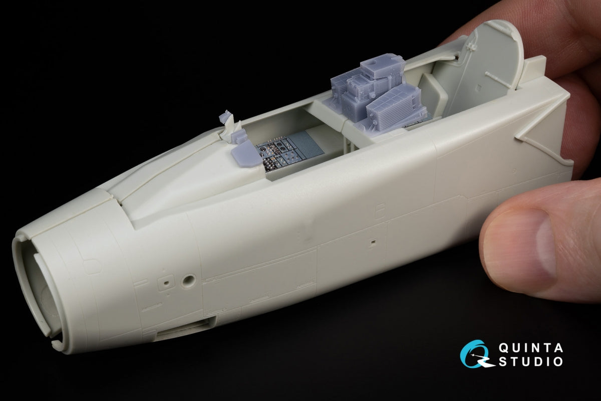Quinta Studio QD+48264 Tornado ECR Italian 3D-Printed &amp;amp; coloured Interior on decal paper (Revell) (with 3D-printed resin parts) 1/48 – imagen 17