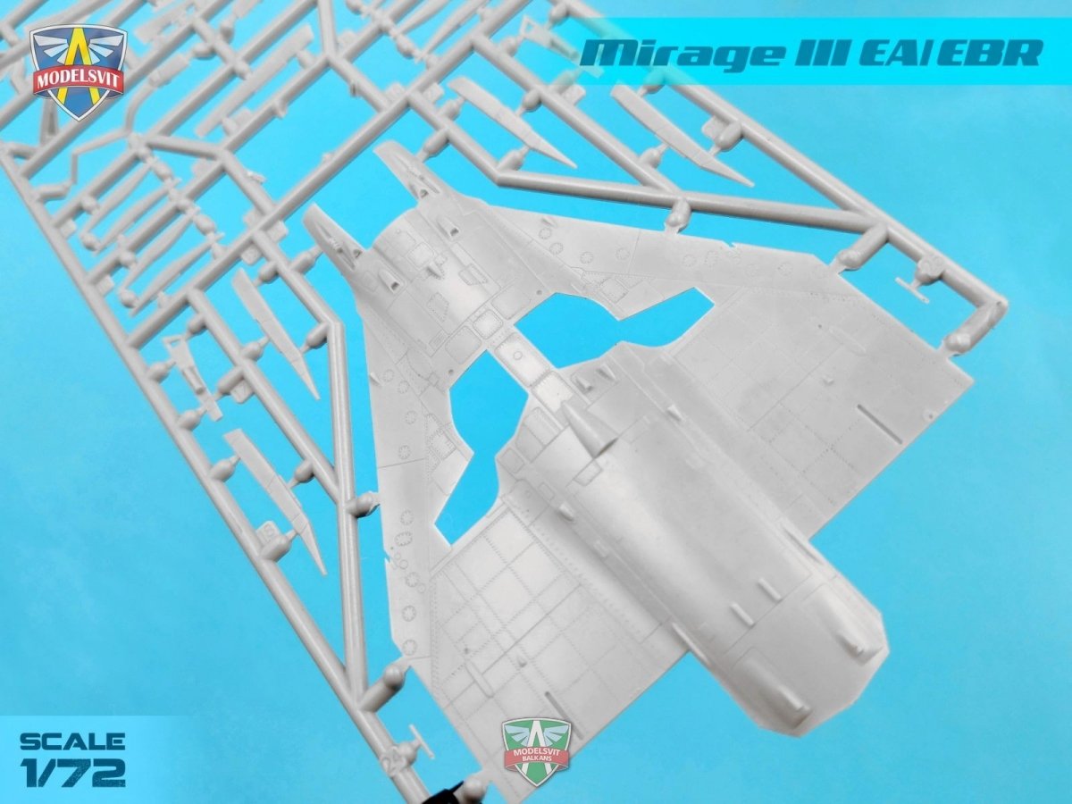 Modelsvit 72063 Mirage III EA/EBR 1/72 – immagine 9