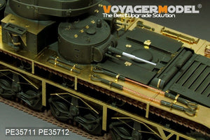 Voyager Model PE35711 WWII Russian T-35 Heavy Tank Basic (Gun barrel Include) (For HobbyBoss 83841) 1/35 – immagine 2