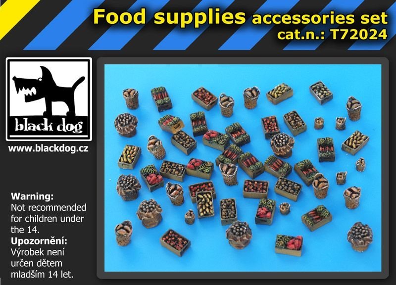 Black Dog T72024 Food supplies accessories set 1/72 – Bild 2