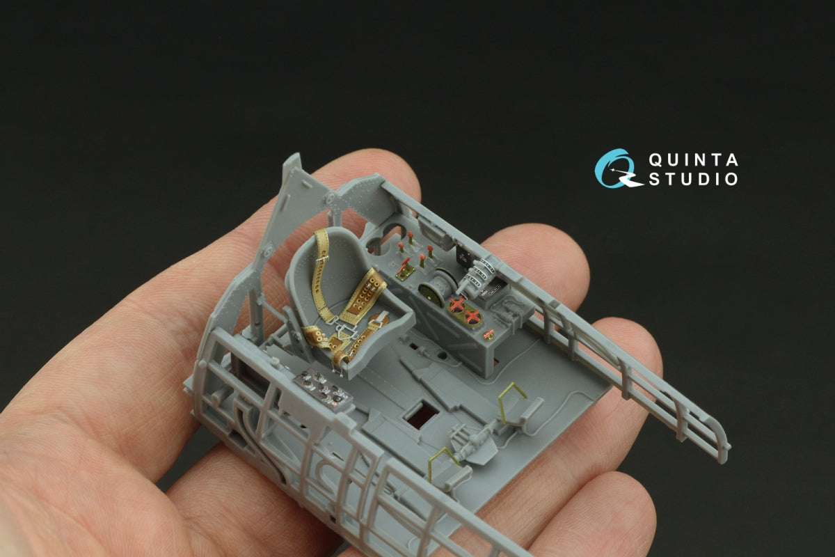 Quinta Studio QD32240 Mitsubishi J2M3 Raiden 3D-Printed &amp;amp; coloured Interior on decal paper (Zoukei Mura) 1/32 – zdjęcie 10