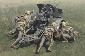 Hobby Boss 84418 Équipes de canons antiaériens allemands Flak 38 de 20 mm, échelle 1/35