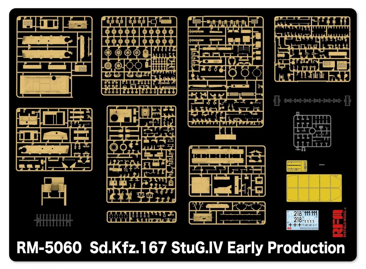 Rye Field Model 5060 Sd.Kfz.167 StuG.IV Early Production w/workable track links 1/35 – Bild 3