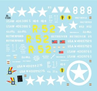 Star Decals 35-C1233 US M3A1 Halftracks 1/35 – Bild 2