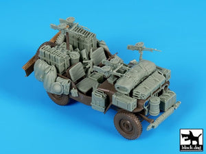 Black Dog T35224 British SAS jeep Africa accessories set 1/35 – immagine 4
