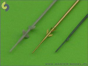 Master AM-48-061 MiG-21SM/M/MF (Fishbed J) - Pitot Tube 1/48 – immagine 3