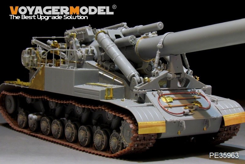 Voyager Model PE35963 Modern Soviet 2A3 Kondensator 2P 406mm S.P.H Upgrade set For TRUMPETER 09529 1/35 – Bild 23