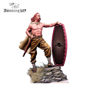 502 Abteilung ABT1017 CELTIC WARRIOR 3RD CENTURY B.C. 54MM RESIN. – zdjęcie 2