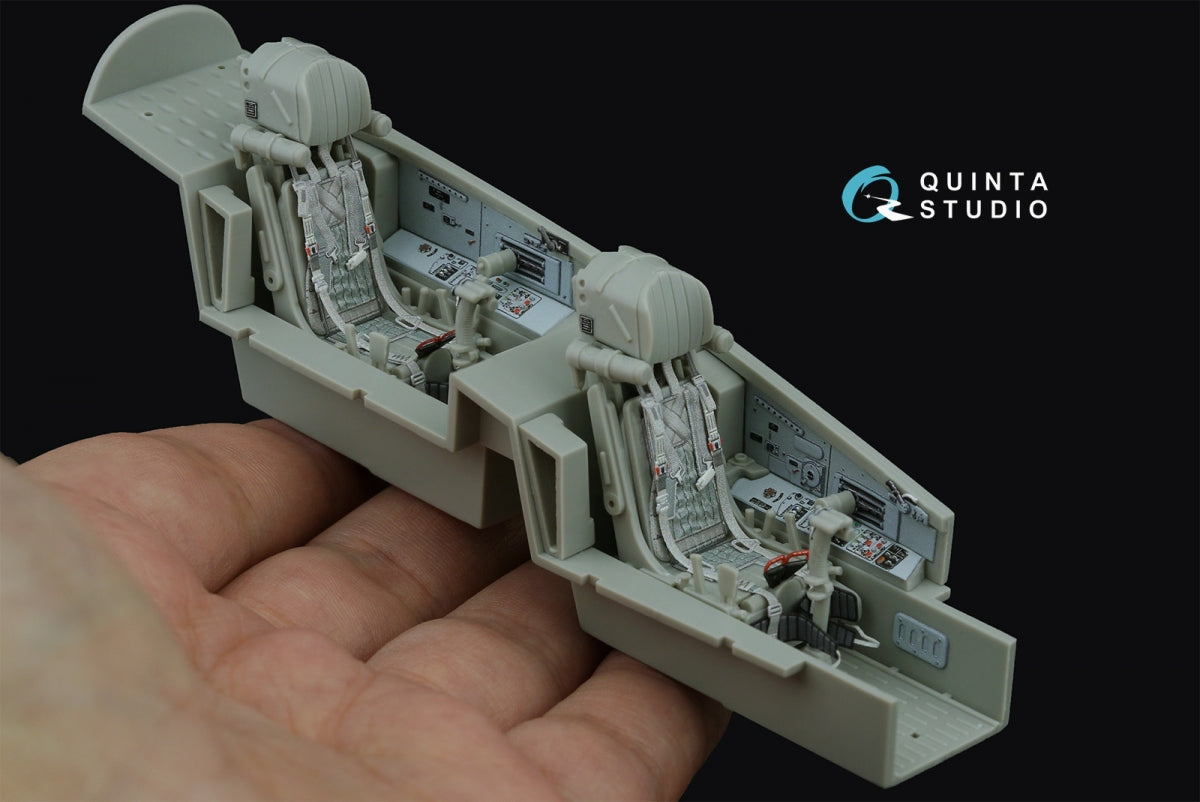Quinta Studio QD32227 MiG-29UB 3D-Printed &amp;amp; coloured Interior (Trumpeter) 1/32 – immagine 14