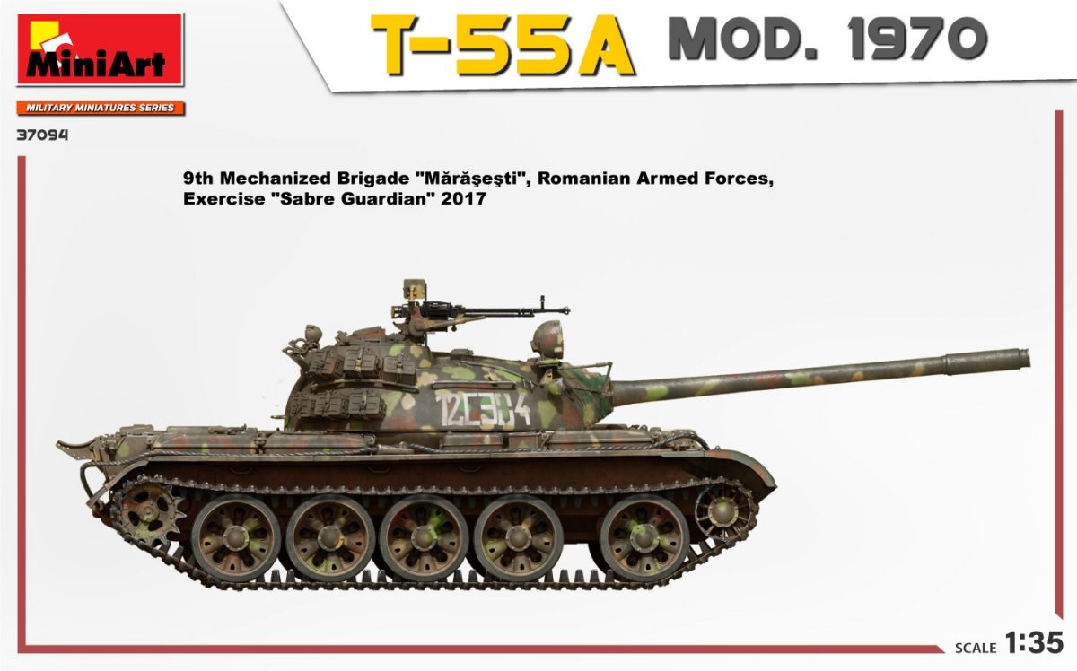 MiniArt 37094 T-55A MOD. 1970 INTERIOR KIT 1/35 – immagine 6