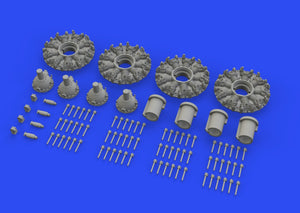 Eduard 6481021 B-17F engines EDUARD 1/48 – zdjęcie 3