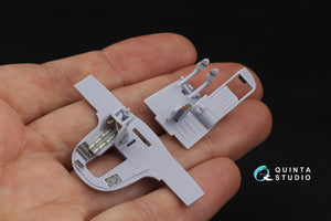 Intérieur imprimé en 3D et coloré sur papier décalcomanie Quinta Studio QD72204 He 111 P/H (Airfix) 1/72 – image 10