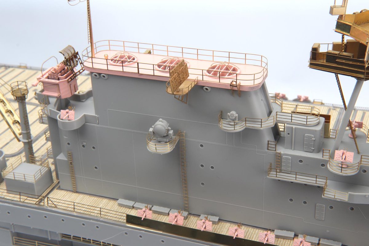 MK1 Design MD-20022 USS CV-6 Enterprise DX with Full Wooden Deck for Trumpeter 1/200 – immagine 18