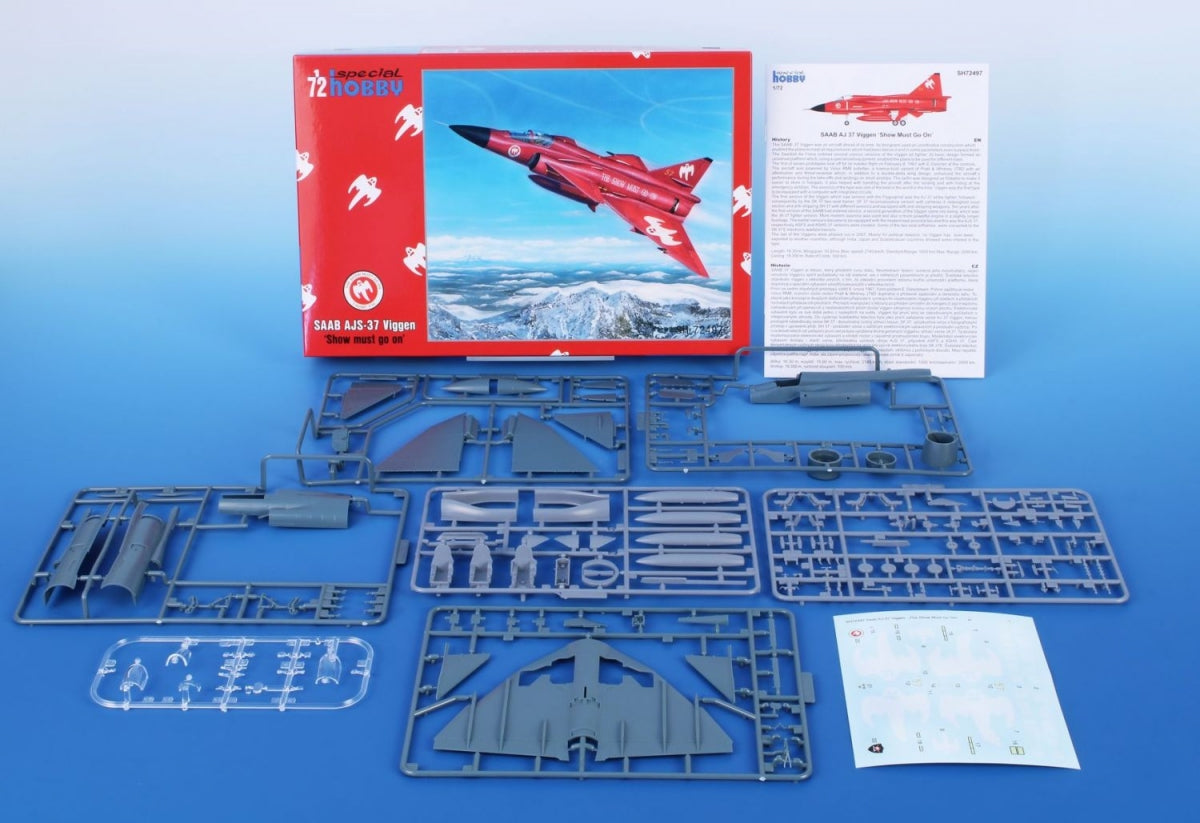 Special Hobby 72497 AJ-37 Viggen &amp;#39;Show Must Go On&amp;#39; 1/72 – zdjęcie 2
