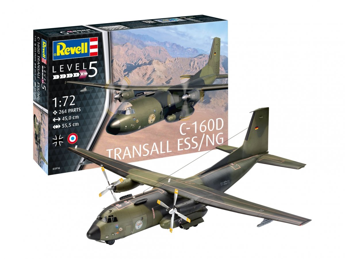 Revell 03916 C-160 Transall Eloka 1/72 – image 2