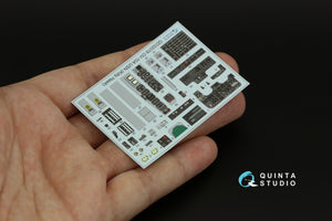 Quinta Studio QD32078 OV-10A (USN version) 3D-Printed &amp;amp; coloured Interior on decal paper (KittyHawk) 1/32 – immagine 5