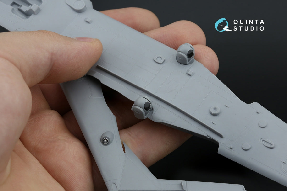 Quinta Studio QP48037 Ka-52 Optical elements for the Vitebsk protection complex (Zvezda) 1/48 – Bild 7