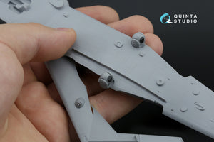 Quinta Studio QP48037 Ka-52 Optical elements for the Vitebsk protection complex (Zvezda) 1/48 – Bild 7