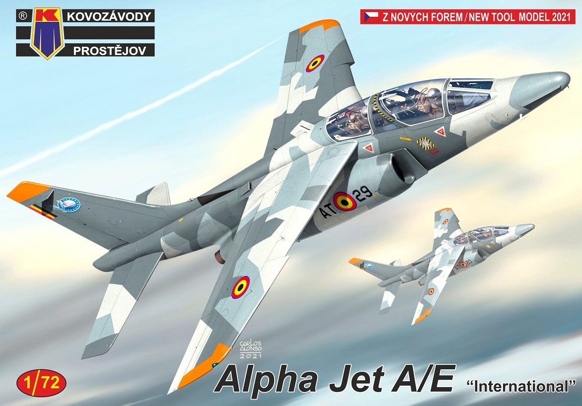 Kovozavody Prostejov KPM0268 Alpha Jet A/E "International" 1/72