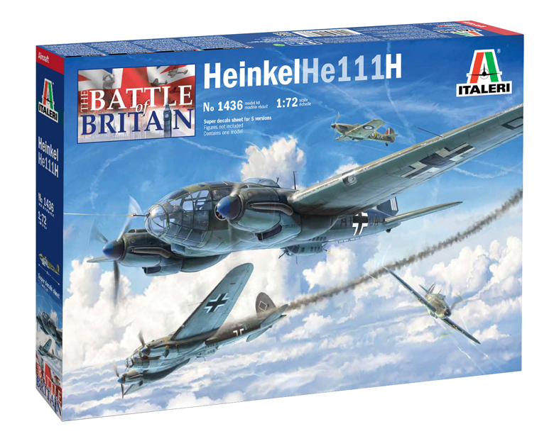 Italeri 1436 HEINKEL HE111H 1/72 – image 2