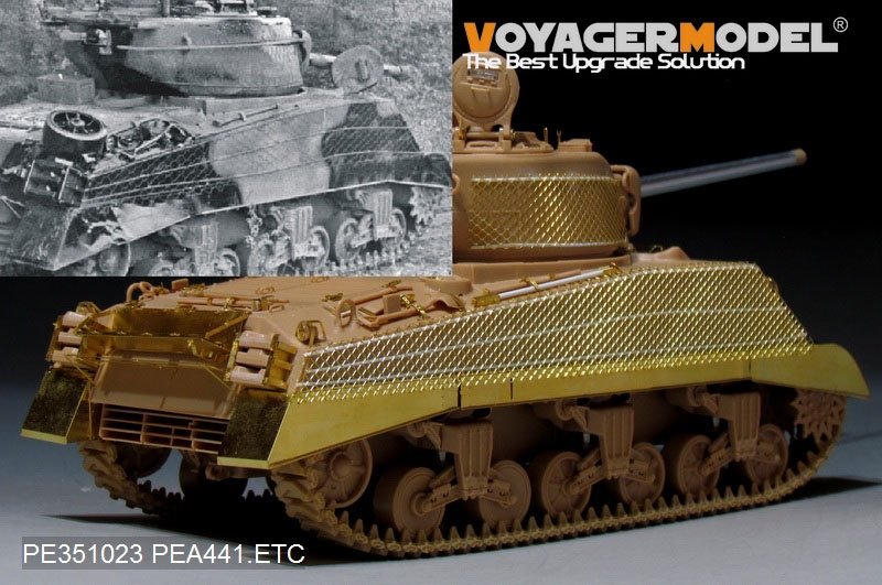 Voyager Model PEA441 WWII US Sherman M4A3 Sommerville Matting (GP) 1/35 – zdjęcie 7