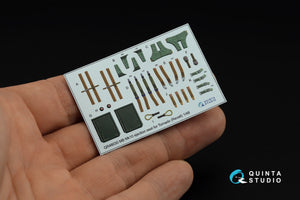 Quinta Studio QD+48054 Tornado IDS German 3D-Printed &amp;amp; coloured Interior on decal paper (Revell) (with 3D-printed resin parts) 1/48 – immagine 3