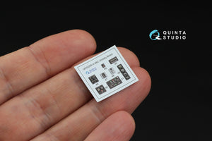 Quinta Studio QD+32250 A-26C Invader 3D-Printed &amp;amp; coloured Interior on decal paper (Hobby Boss) (with 3D-printed resin parts) 1/32 – imagen 6
