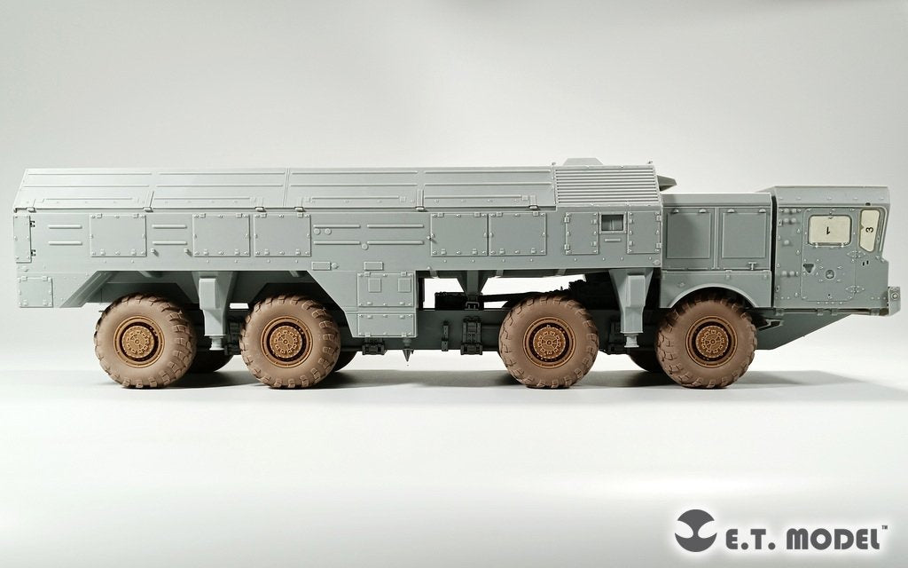 E.T. Model P35-125 Russian Ballistic Missile System“ISKANDER-M”Sagged Wheels for Trumpeter kit 1/35 – Bild 5
