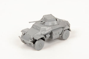Zvezda 6157 Sd.Kfz.222 Armored Car 1/100 – immagine 7