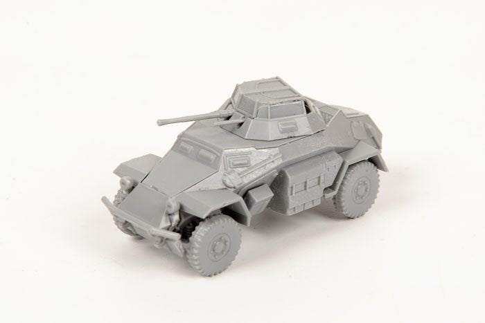 Zvezda 6157 Sd.Kfz.222 Armored Car 1/100 – immagine 7