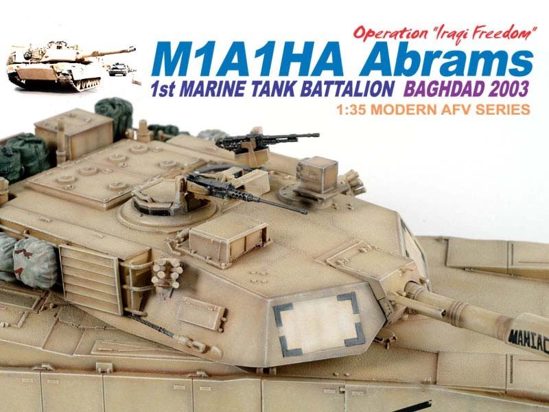 Dragon 3533 M1A1HA Abrams BAGDAD 2003 (1/35) – image 2