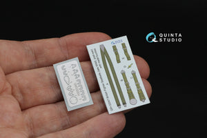 Quinta Studio QR+32047 British Fighter Seatbelts (late WWII, post-war) (with metal buckles) (All kits) 1/32 – zdjęcie 2