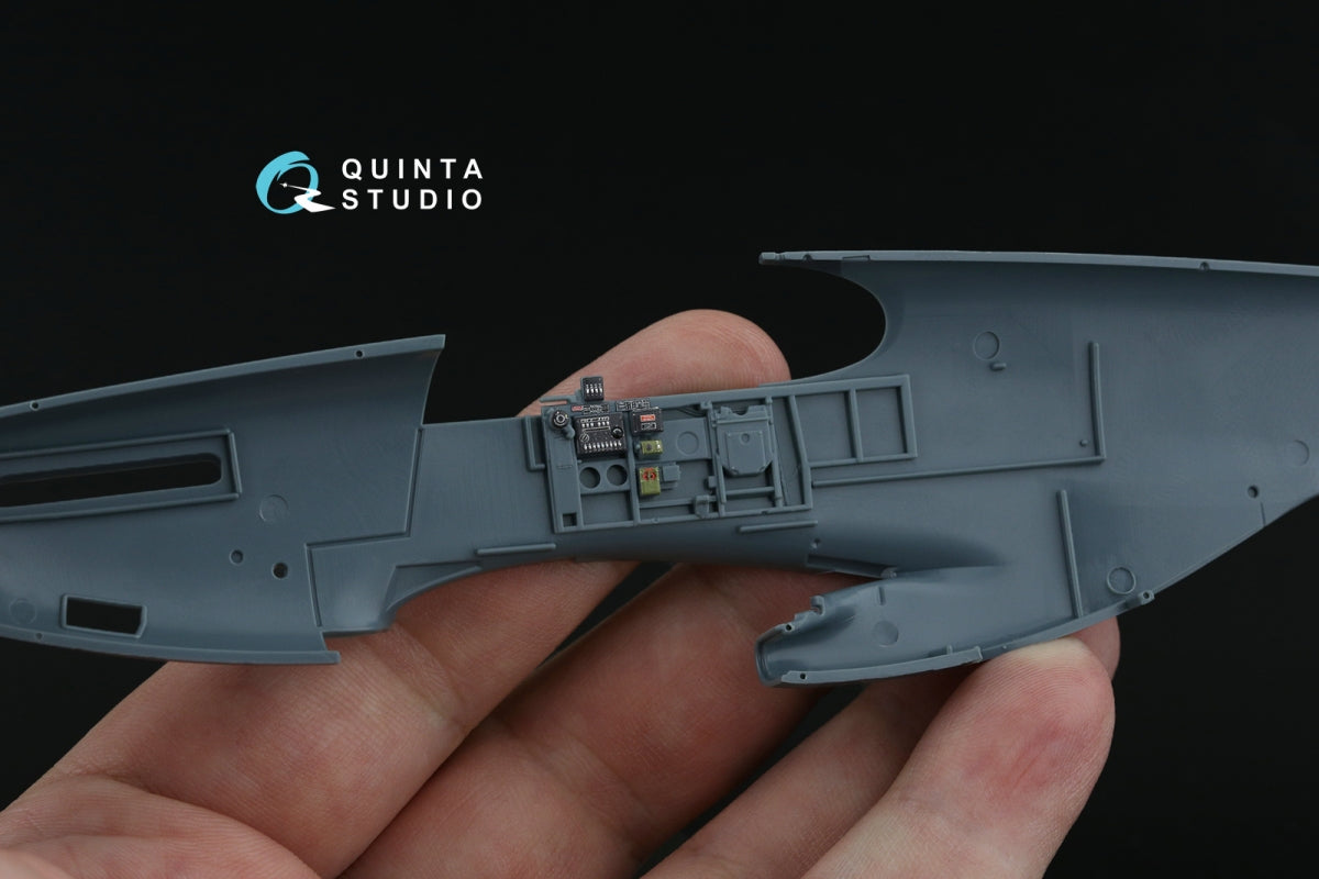 Quinta Studio QD48500 P-51B late/P-51C Late 3D-Printed coloured Interior on decal paper (Eduard) 1/48 – immagine 12