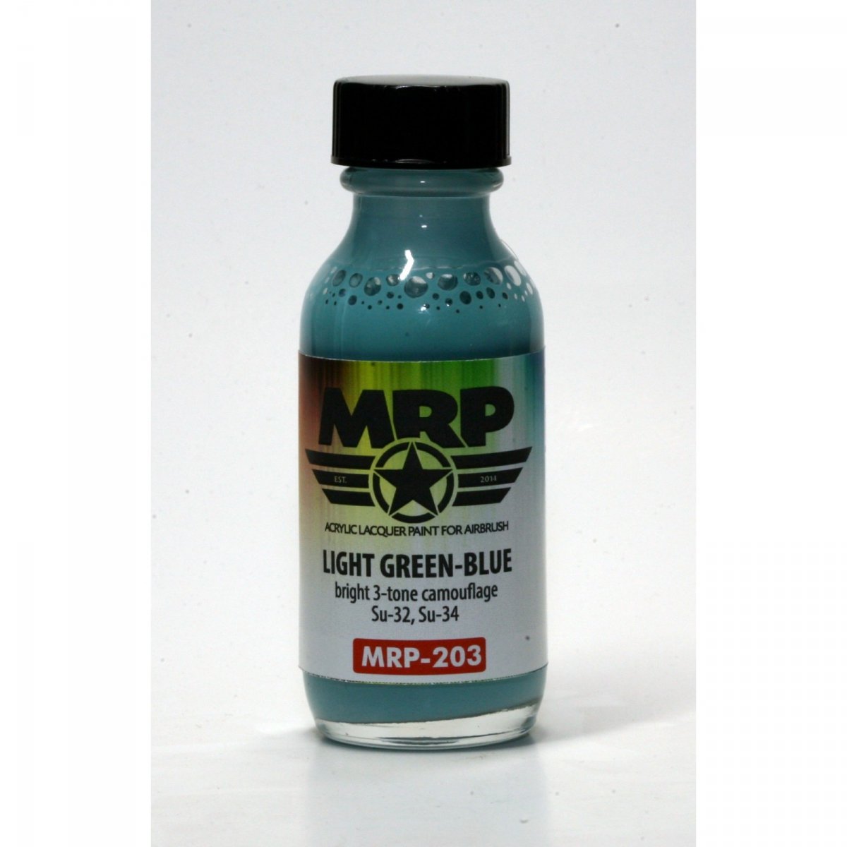 MR. Paint MRP-203 LIGHT GREEN - BLUE SU-34 30ml – immagine 2