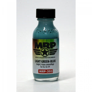 MR. Paint MRP-203 LIGHT GREEN - BLUE SU-34 30ml – immagine 2