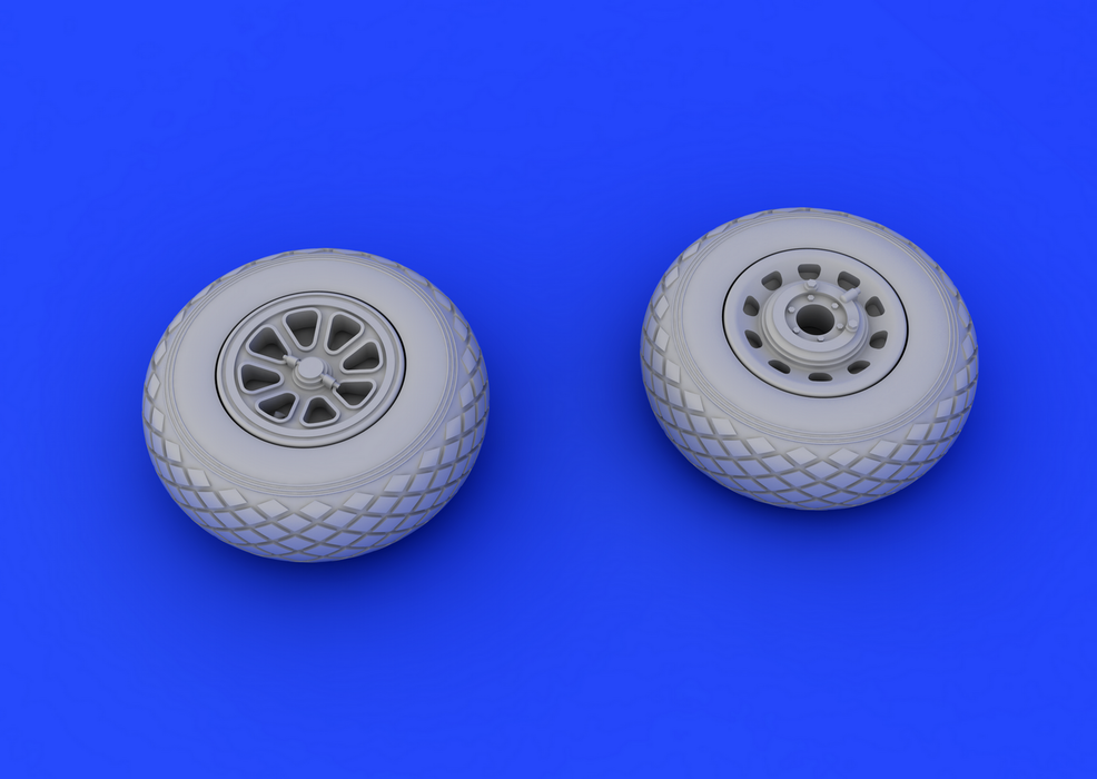 Eduard 672016 P-51 wheels 1/72 (TAMIYA) – Bild 3