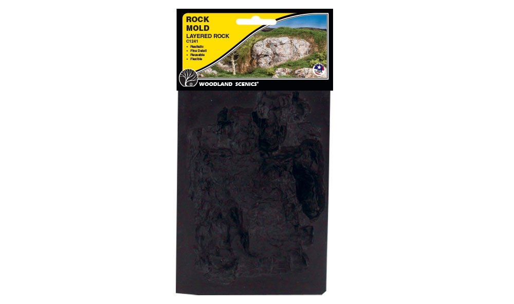 Woodland Scenic WC1241 FORME ROCHEUSE - Roche stratifiée