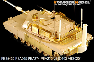 Voyager Model PEA275 Modren US Army M1A1&amp;amp;M1A2 side skirts (For TAMIYA 35269) 1/35 – immagine 2