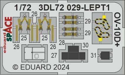 Eduard 3DL72029 OV-10D+ SPACE ICM 1/72 – zdjęcie 2