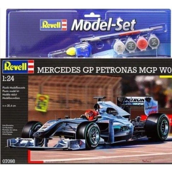 Revell 67098 Mercedes-Benz GP W01 Model Set 1/24