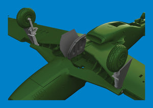 Eduard 672384 P-51D undercarriage legs PRINT EDUARD 1/72 – immagine 4