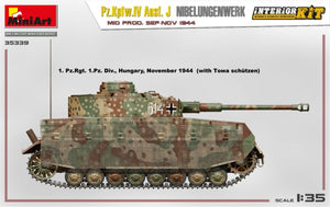 MiniArt 35339 Pz.Kpfw.IV Ausf. J Nibelungenwerk. MID PROD. SEP-NOV 1944 INTERIOR KIT 1/35 – immagine 7