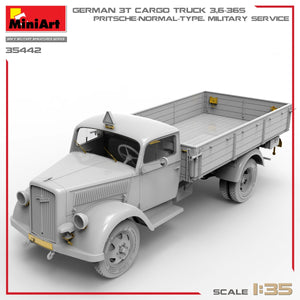 Miniart 35442 GERMAN 3T CARGO TRUCK 3,6-36S. PRITSCHE-NORMAL-TYPE. MILITARY SERVICE 1/35 – Bild 8