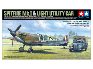 Tamiya 25211 SUPERMARINE SPITFIRE MK.IW/Voiture utilitaire légère 10 ch, set 1/48 – image 2