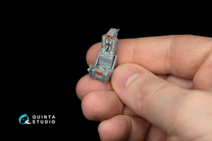 Quinta Studio QD48130 F-4D early 3D-Printed &amp;amp; coloured Interior on decal paper (for ZM SWS kit) 1/48 – Bild 3