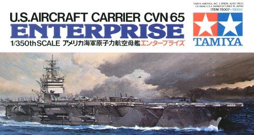 Tamiya 78007 Porte-avions américain Enterprise (1/350)