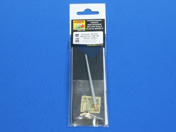 Aber 35L-019 Lufa do niemieckiej armaty p/panc Pak 40 - wczesna wersja 1/35 – zdjęcie 4