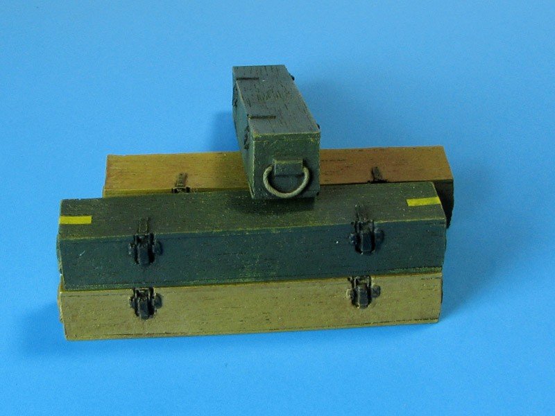 Eureka XXL E-006 Set of 5 ammo boxes 1/35